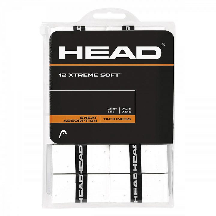 Head Xtreme Soft Overgrip 12-Pack White